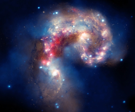Courtship Dance of The Spiral Galaxy.